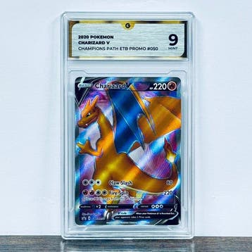 Pokémon Graded card - Charizard V - Champions Path Promo, Nieuw