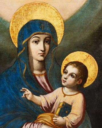 Giacinto Gimignani (1606-1681), Bottega di - Madonna Salus
