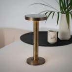 Tafel en bureaulampen Tafellamp Solo Antiek Brons, Verzenden, Nieuw, Overige materialen, Modern