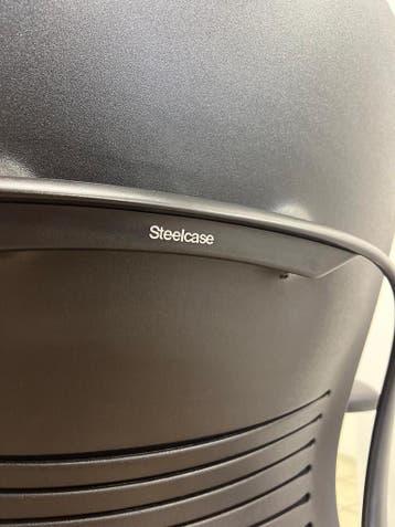Steelcase Leap Bureaustoel - Ergonomische Bureaustoel Grijs, Verzenden, Zo goed als nieuw, Grijs, Bureaustoel