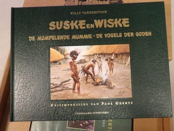 Suske en Wiske - De mompelende mummie / De vogels der goden, Boeken, Nieuw
