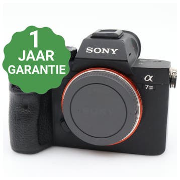 10% korting | Sony A7 III body | Tweedehands, Audio, Tv en Foto, Verzenden, Zo goed als nieuw, Sony