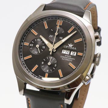 Optima - ATMOS Valjoux automatic - OSAC449-SL-2 - Homme -, Nieuw