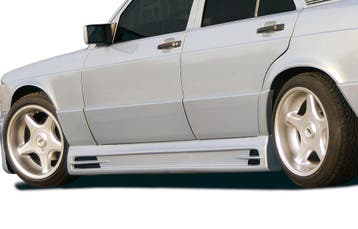 Rieger side skirt | 190-Serie (W201) - Sedan | l stuk ongesp, Verzenden, Nieuw, Mercedes-Benz