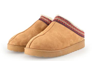 Nelson Pantoffels in maat 40 Cognac, Verzenden, Pantoffels of Sloffen