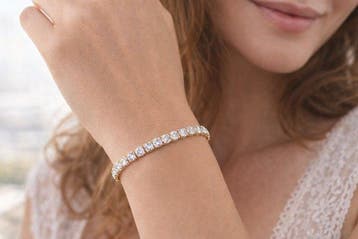 Armband - 14 karaat Geel goud - 11.75ct. tw. Diamant, Nieuw