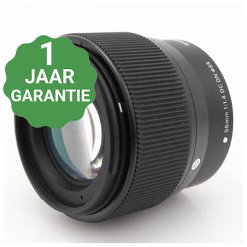 Sigma 56mm f/1.4 DC DN Contemporary Canon EF-M | Tweedehands, Verzenden, Zo goed als nieuw