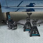 Datona Autokrik 2 ton + assteunen 3 ton - Datona - Zwart, Ophalen of Verzenden