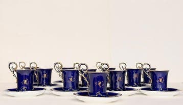 Service à café - Porcelaine, Antiquités & Art