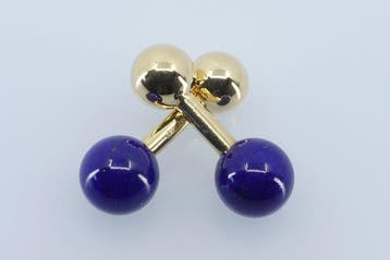 Tiffany & Co. - Boutons de manchette - Vintage Lapis Lazuli