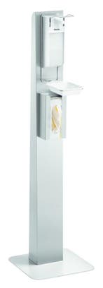 Hygiënezuilen set DH1 1460 | 0,9 liter | Tot 3 ml per slag, Verzenden