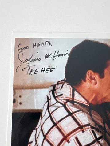 James Bond 007: Live And Let Die - Rare double signed photo