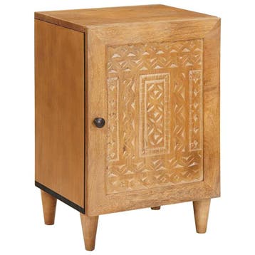 vidaXL Badkamerkast met opslag Lichtbruin 38 x 33 x 58 cm, Verzenden, Nieuw