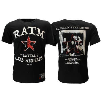 Rage Against The Machine Battle Star T-Shirt, Kleding | Heren, T-shirts, Nieuw