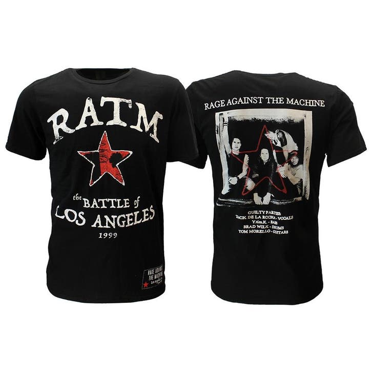 Rage Against The Machine Battle Star T-Shirt, Kleding | Heren, T-shirts