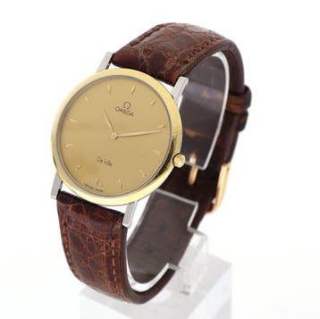 Omega - Omega De Ville Classic Quartz Gold Dial - Zonder