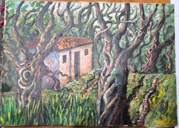 Carlo Levi (1902-1975) - La casa nel bosco