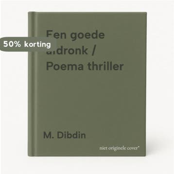 Een goede afdronk / Poema thriller 9789024539055 M. Dibdin, Boeken, Verzenden, Gelezen, M. Dibdin