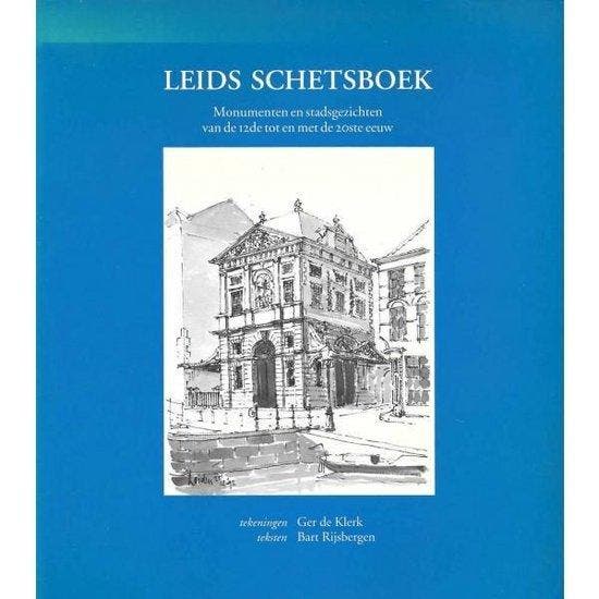 Leids schetsboek - van Ger de Klerk, Livres, Livres Autre, Envoi