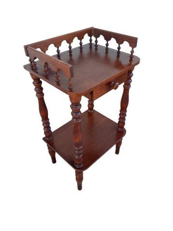 Console - Table dappoint - Bois - Avec tiroir, Antiek en Kunst