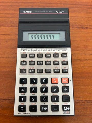 Casio fx-82B Scientific + Casio CFX-9850GB PLUS COLOR POWER, Nieuw