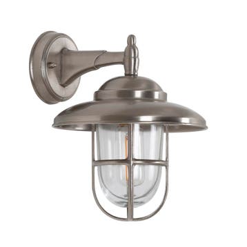 Scheepslampen & Maritiem Monte Muurlamp Nikkel, Verzenden, Nieuw