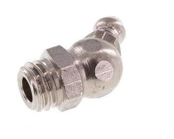 Graisseur Angulé À 45° Acier Inoxydable M10x1.5 DIN 71412, Bricolage & Construction, Verzenden