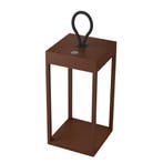 Tafel en bureaulampen Carlo Touch oplaadbaar corten, Huis en Inrichting, Verzenden, Nieuw