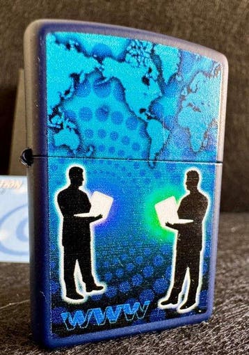 Zippo - Limited Edition / Zippo Collection World Wide Web -