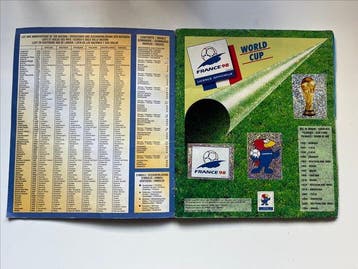 1998 Panini WC France 98 - 1 Compleet album - Good (GD), Nieuw