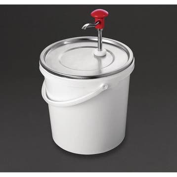 Sausdispenser | Kunststof/RVS | 10L | Instelbare portie, Verzenden, Nieuw in verpakking