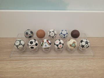 Fútbol - Miniatuurballen ADIDAS + Expositor, Nieuw