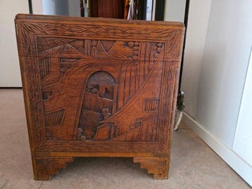 Kist - Hout - Chinese kamferhouten kist