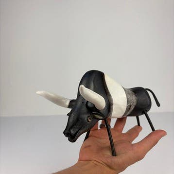 Mario Klara (1973) - Bull, Antiquités & Art