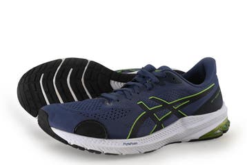 Asics Sportschoenen in maat 43½ Blauw, Kleding | Heren, Schoenen, Sportschoenen, Zo goed als nieuw, Asics, Verzenden