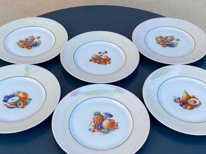 Richard Ginori - Eetservies voor 6 (6) - Porselein - Raro, Antiquités & Art, Antiquités | Meubles | Tables