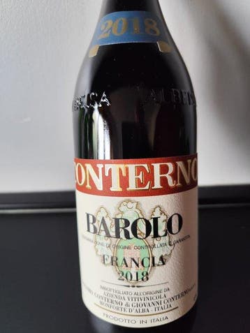 2018 Conterno Giacomo, Francia - Barolo DOCG - 1 Fles (0,75, Nieuw