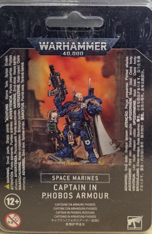Captain in phobos armour (Warhammer 40.000 nieuw), Hobby & Loisirs créatifs, Wargaming, Enlèvement ou Envoi