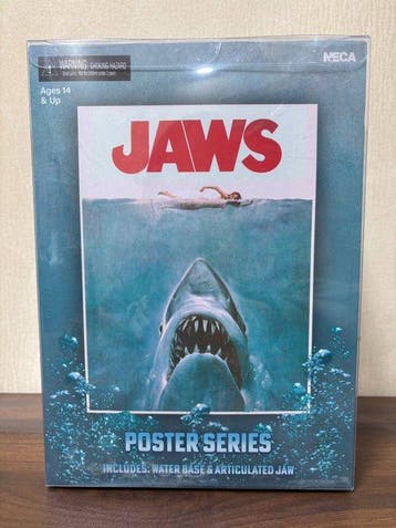 NECA - Beeldje, Great Jaws 50th Anniversary Poster Series:, Verzamelen, Nieuw