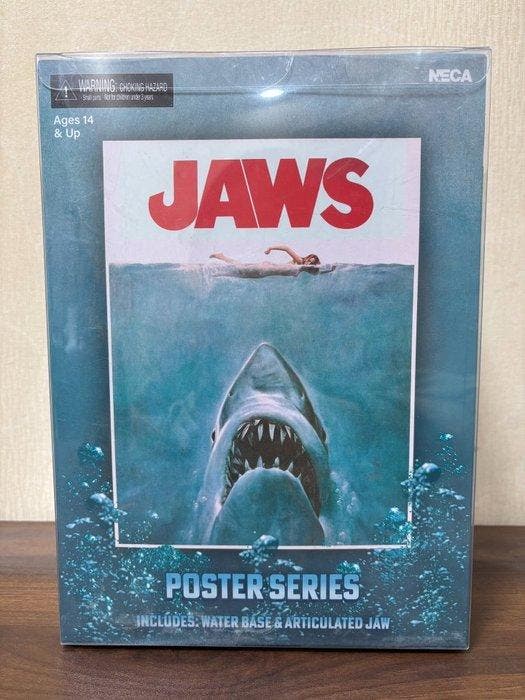 NECA - Beeldje, Great Jaws 50th Anniversary Poster Series:, Collections, Cinéma & Télévision