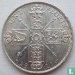 Verenigd Koninkrijk 1 florin 1911, Verzenden, Overige landen, Losse munt, Goud