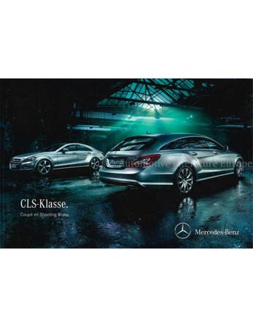 2013 MERCEDES BENZ CLS-KLASSE BROCHURE NEDERLANDS, Ophalen of Verzenden