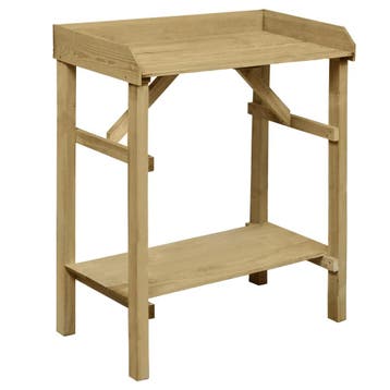vidaXL Oppottafel 75x40x90 cm geïmpregneerd grenenhout, Verzenden