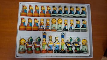 United Labels - The Simpsons - 32 - 3-D Chess Game, Nieuw in verpakking