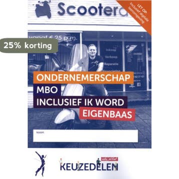 Ondernemerschap mbo, incl. Ik word eigenbaas | folio, Verzenden