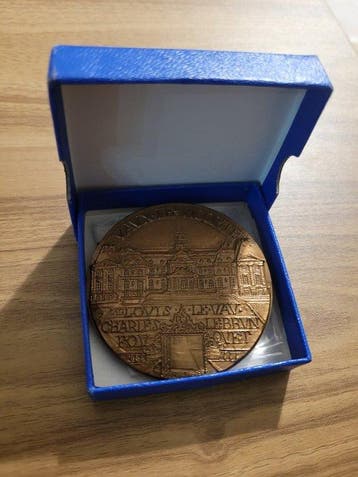 Frankrijk. Médaille en bronze Vaux-le-Vicomte par A. De