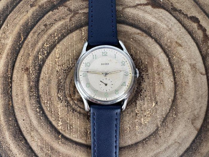Suizex - Serviced - Zonder minimumprijs - Heren - 1960-1969, Handtassen en Accessoires, Horloges | Heren