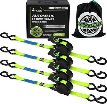 Automatische spanbanden 4-stuks | Retour deal | 53% korting, Verzenden, Nieuw