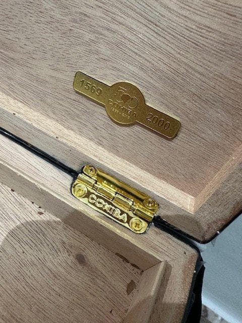 Sigarendoos - Hout - Cohiba Verzamelingdoos, Verzamelen, Rookartikelen, Aanstekers en Luciferdoosjes
