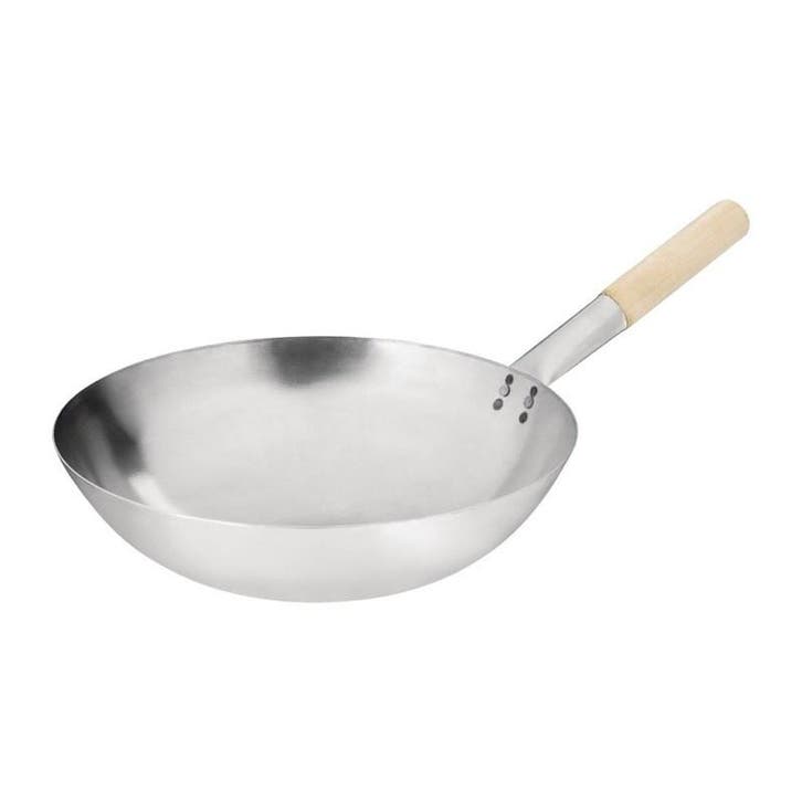 Wokpan | Staal | Ronde Bodem | Ø355mm Vogue, Articles professionnels, Horeca | Équipement de cuisine, Envoi